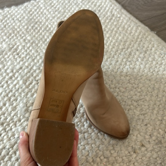 Aldo faux suede booties, size 10 - Picture 2 of 3